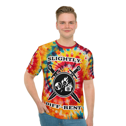 Slightly Diff-Rent T-Shirt (Rainbow Tie-Dye)