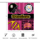 Steelers Inspired (Fuchsia) Shower Curtain 72"x72"
