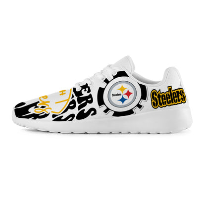 Steelers Inspired Men's Athletic Shoes