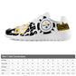 Steelers Inspired Men's Athletic Shoes