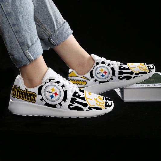 Steelers Inspired Men's Athletic Shoes