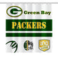 Packers Inspired Shower Curtain 72"x72"