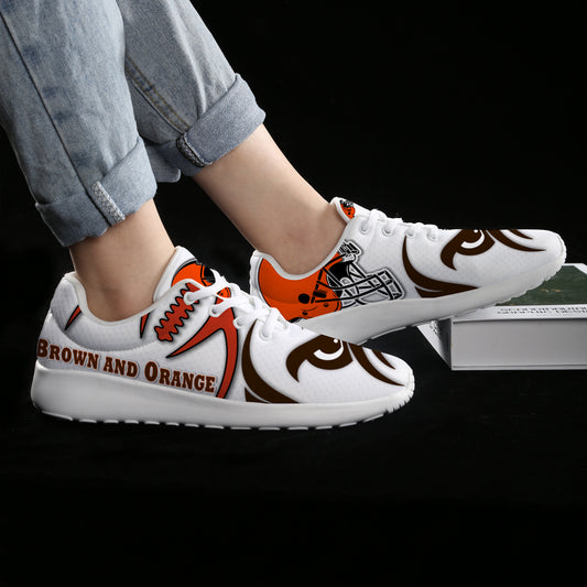 Browns Inspired Men's Athletic Shoes