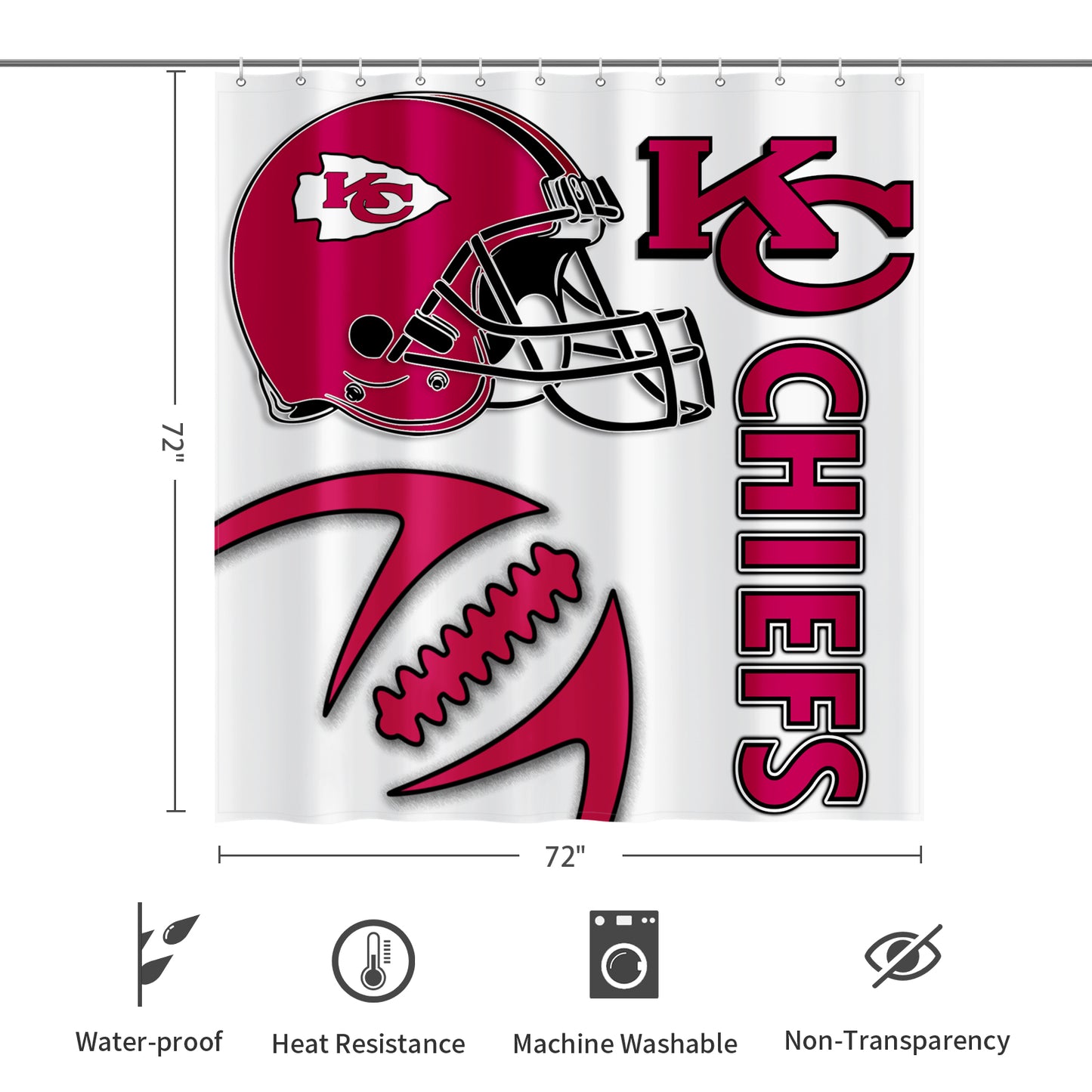 Shower Curtain 72"x72"
