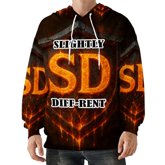 Slightly Diff-rent Earthquake Shield Hoodie
