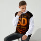 Slightly Diff-rent Earthquake Shield Hoodie (White)