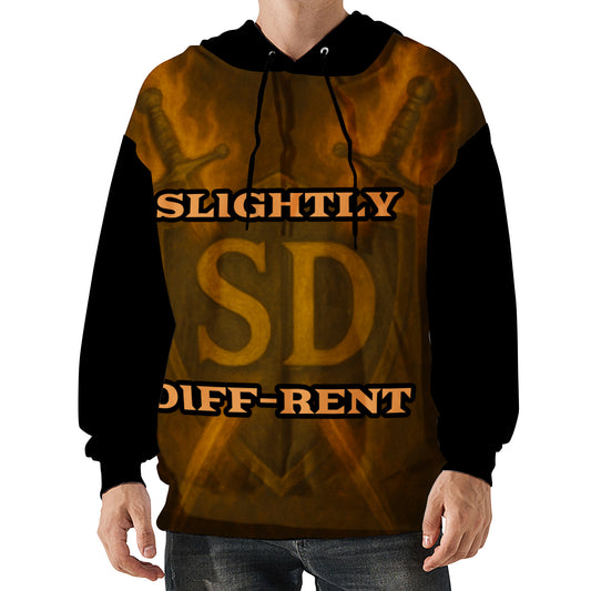 Slightly Diff-rent Earthly Shield Hoodie (Black)