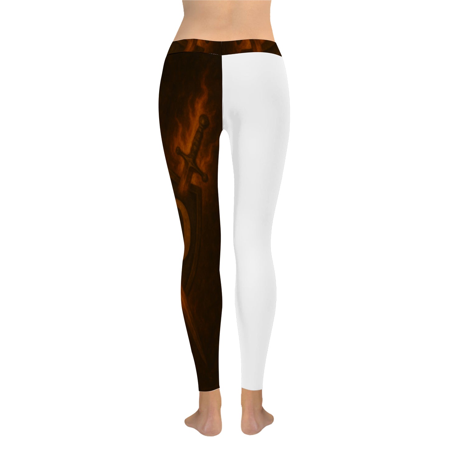 Slightly Diff-rent Earthly Shield Leggings (white)