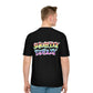 Donut King/Slightly Elderly T-Shirt (black and gradient) (slightly diff-rent)