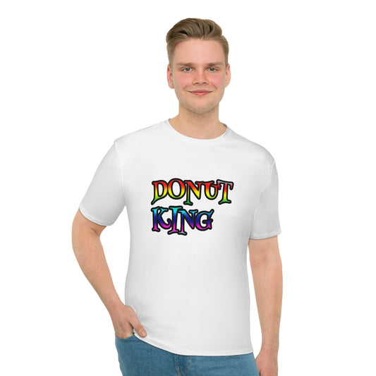 Donut King/Slightly Elderly T-shirt (White and gradient) (slightly diff-rent)