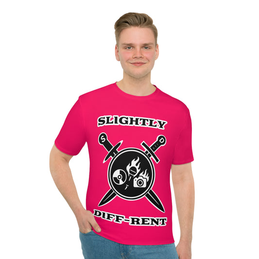 Slightly Diff-Rent T-Shirt (Dark Pink)