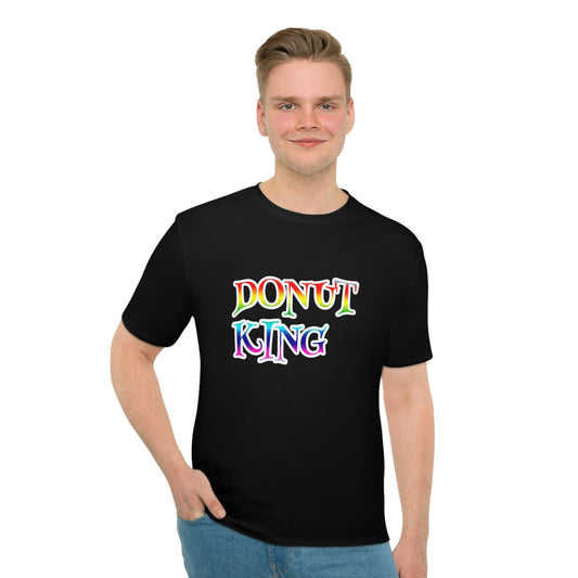 Donut King/Slightly Elderly T-Shirt (black and gradient) (slightly diff-rent)