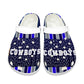 Cowboys Collage Inspired Crocs Shoes