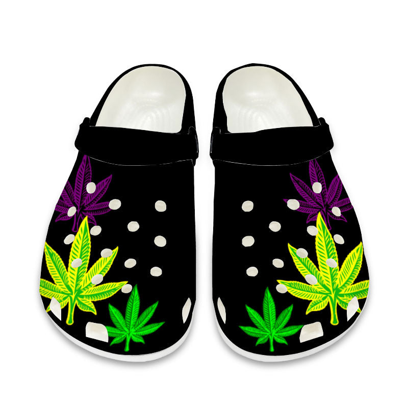 Leaf Crocs Shoes