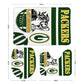 Packers Inspired Bathroom Floor 3-Piece Rug Set