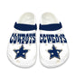 Cowboys Inspired Crocs Shoes