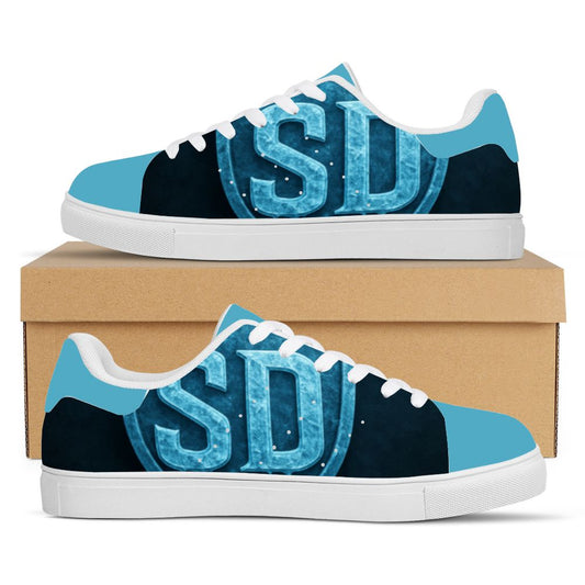 Slightly Diff-rent Blue Glacier Casual Sneakers (Light Blue)