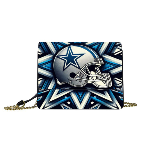 Cowboys Inspired Spectacular Shoulder Bag Purse