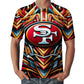 49ers Inspired Colorful 3D T-Shirt