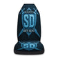 Slightly Diff-rent Blue Glacier Car Seat Cover