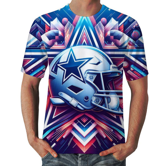 Cowboys Inspired Colorful T-Shirt