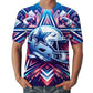 Cowboys Inspired Colorful T-Shirt