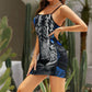 Blue Eyed Tiger Inspired Hip Dress