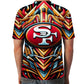 49ers Inspired Colorful 3D T-Shirt