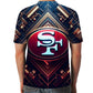 49ers Inspired 3D T-Shirt