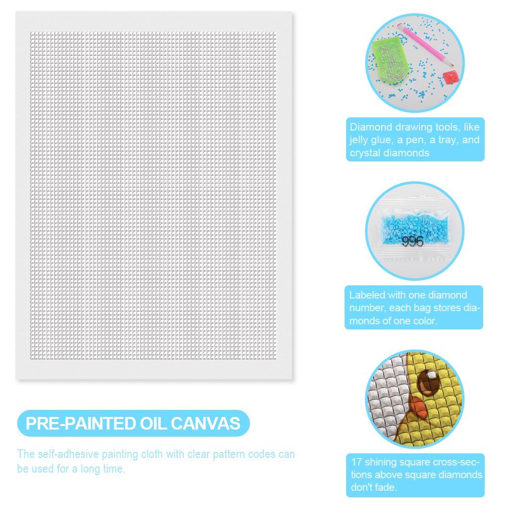 Create Your Own Square Diamond Painting Canvas