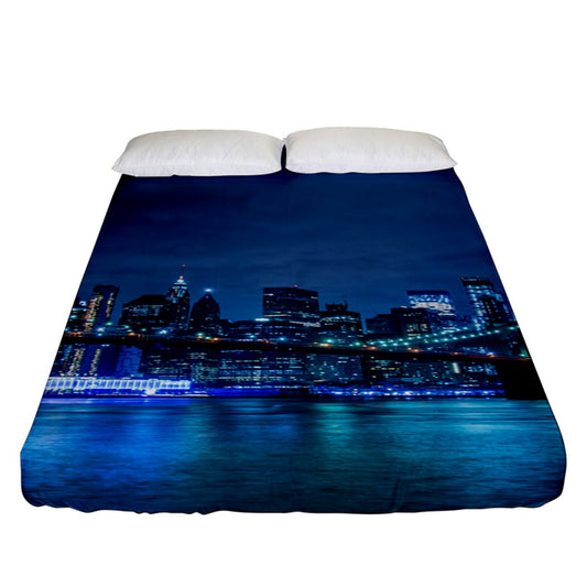 City of New York New Fitted Sheet (King Size)