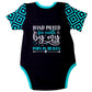 Hand Picked By Papa Baby Short Sleeve Onesie Bodysuit