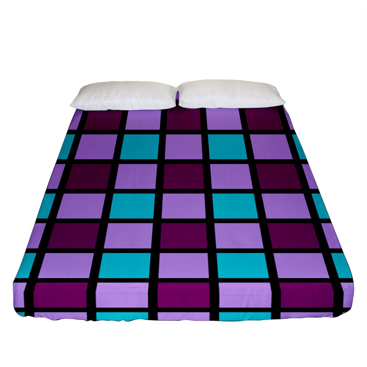 Calming Weather Fitted Sheet (Queen Size)