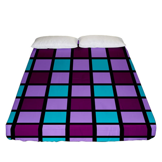 Calming Weather Fitted Sheet (Queen Size)