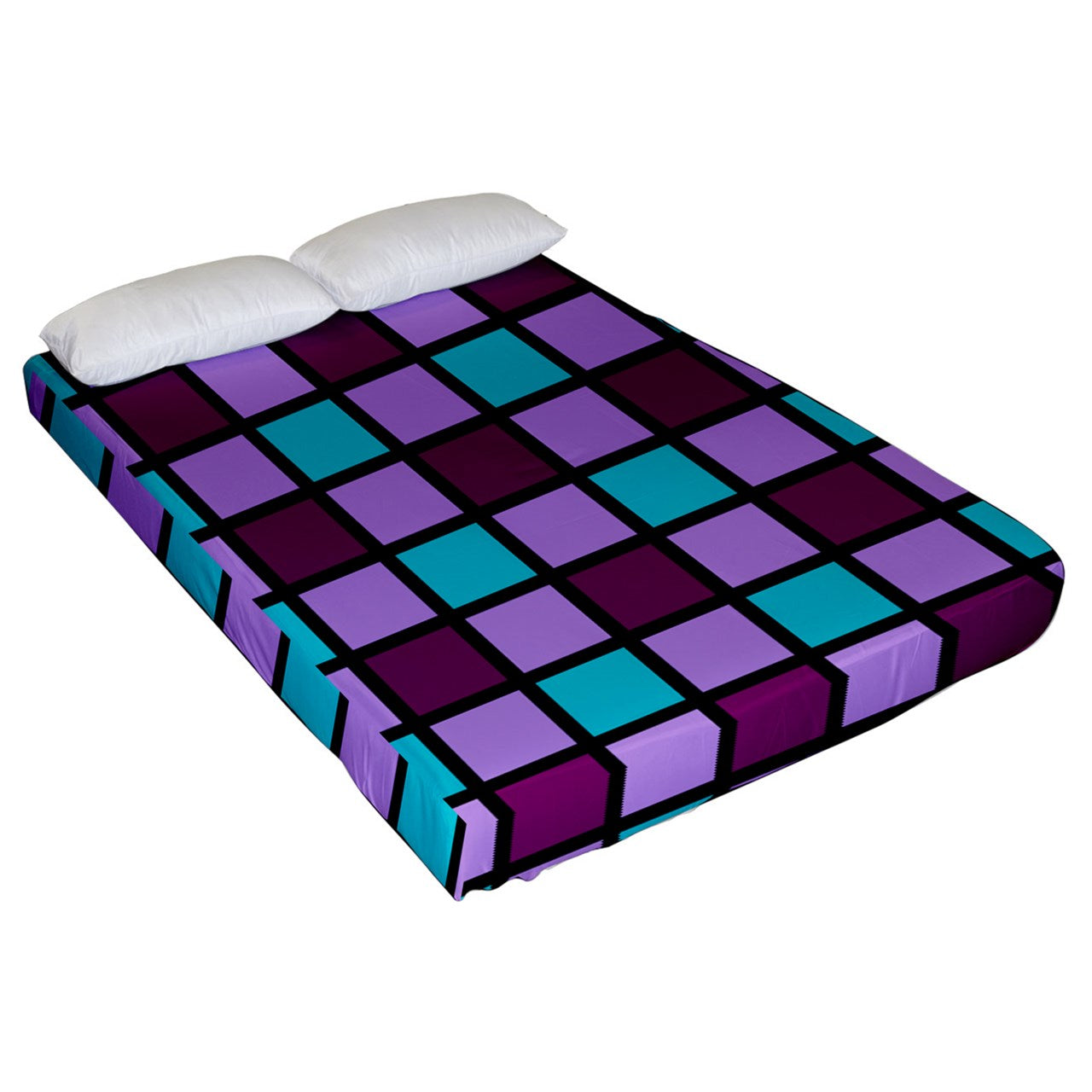 Calming Weather Fitted Sheet (Queen Size)