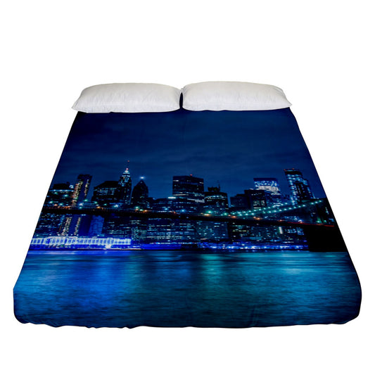 City of New York New Fitted Sheet (Queen Size)
