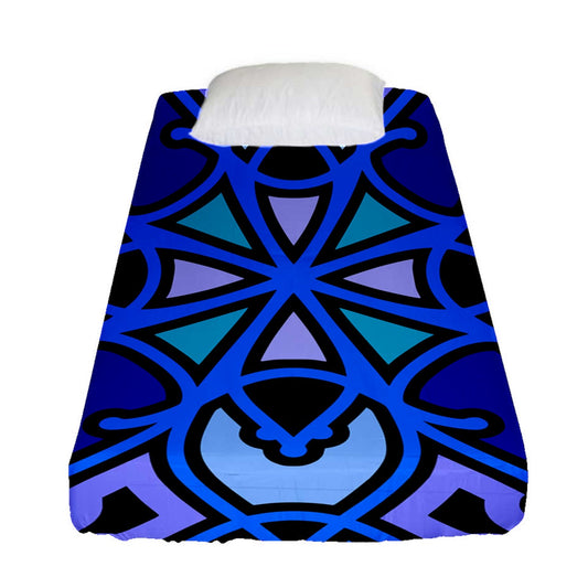 Powder Swizzle Fitted Sheet (Twin Size)