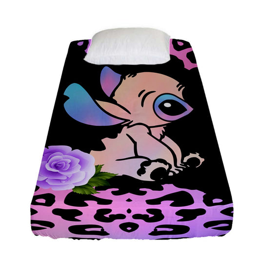 Stitch Inspired Fitted Sheet (Twin Size)