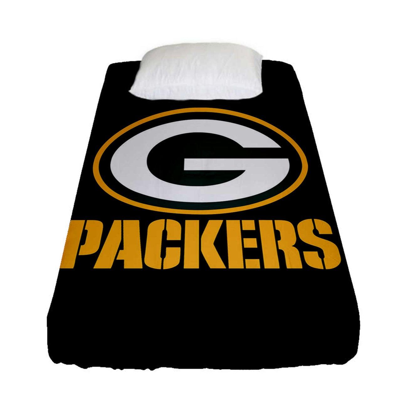 Packers Inspired Fitted Sheet (Twin Size)