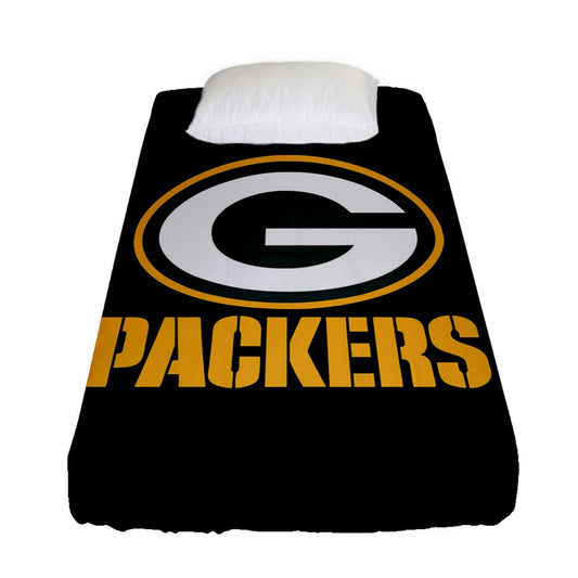 Packers Inspired Fitted Sheet (Twin Size)