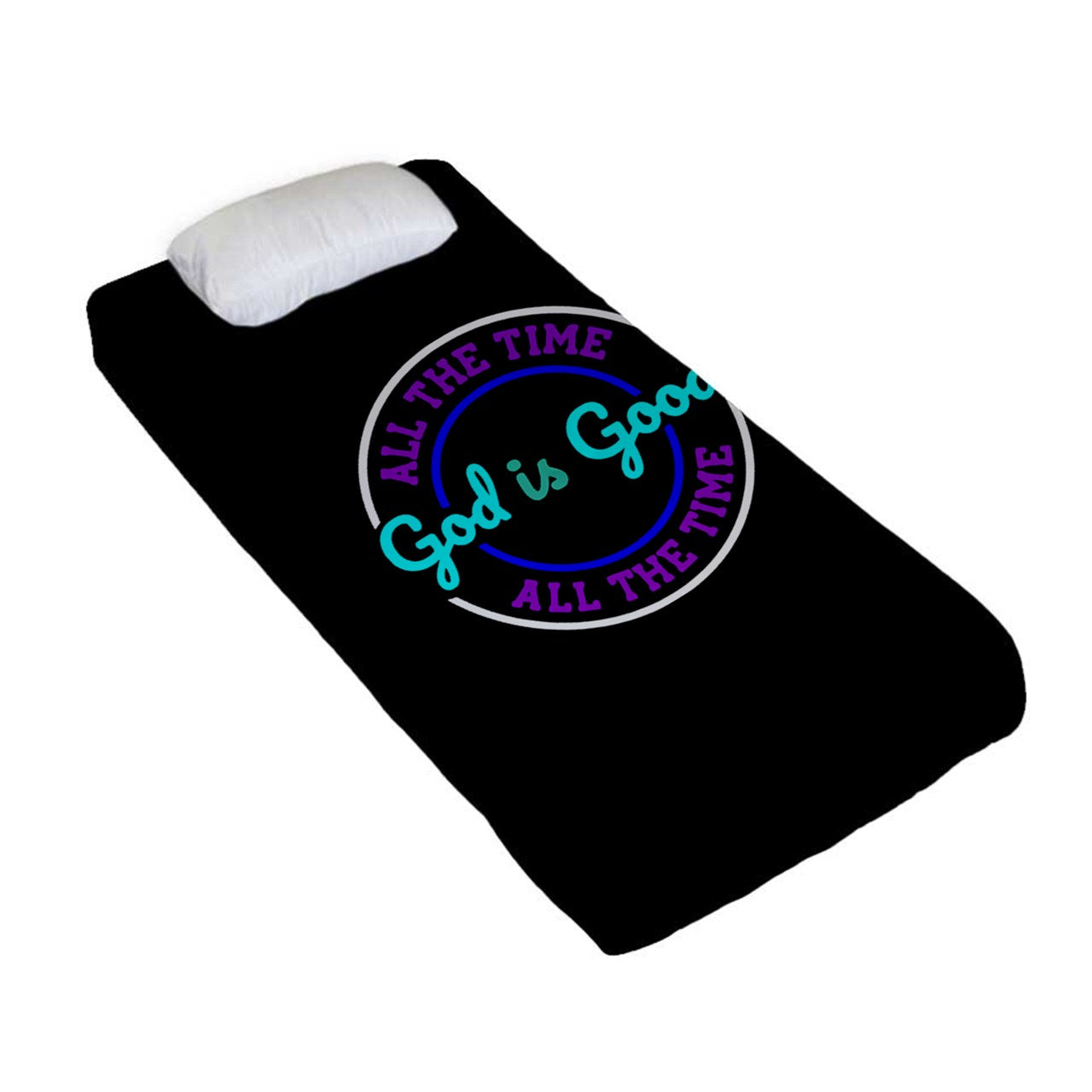 God is Good Fitted Sheet (Twin Size)