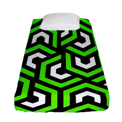 Amazing Lime Fitted Sheet (Twin Size)