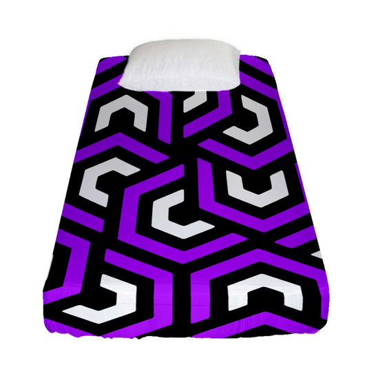 Amazing Lilac Fitted Sheet (Twin Size)