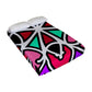 Pink and Purple Swizzle Fitted Sheet (Full/ Double Size)