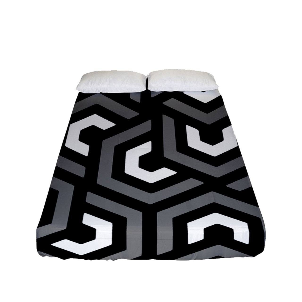 Amazing Grey Fitted Sheet (Full/ Double Size)