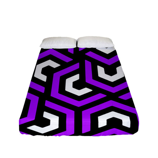 Amazing Lilac Fitted Sheet (Full/ Double Size)