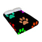 Colorful Dog Prints Fitted Sheet (Full/ Double Size)