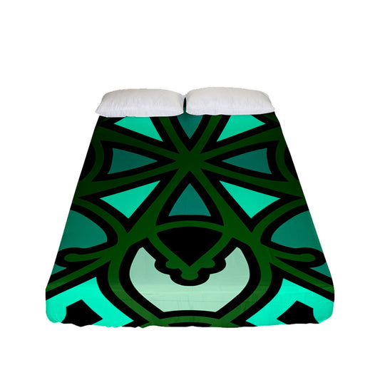 Forest Swizzle Fitted Sheet (Full/ Double Size)