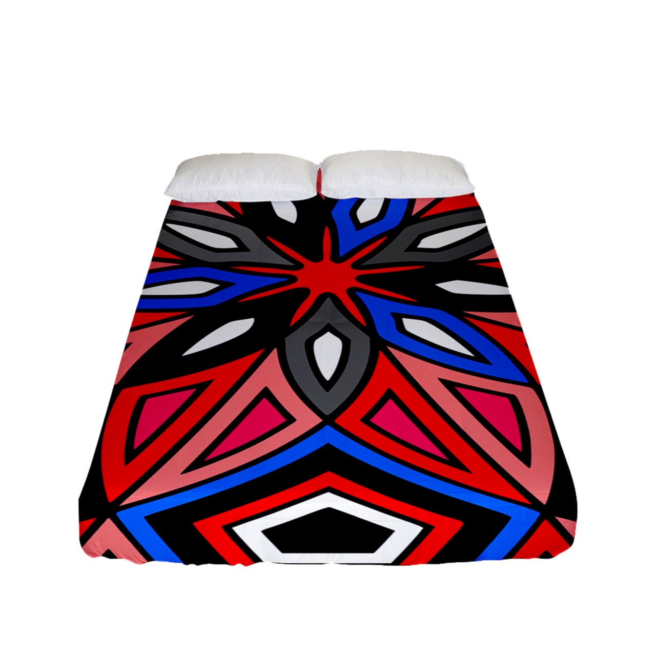 Red Spider Fitted Sheet (Full/ Double Size)