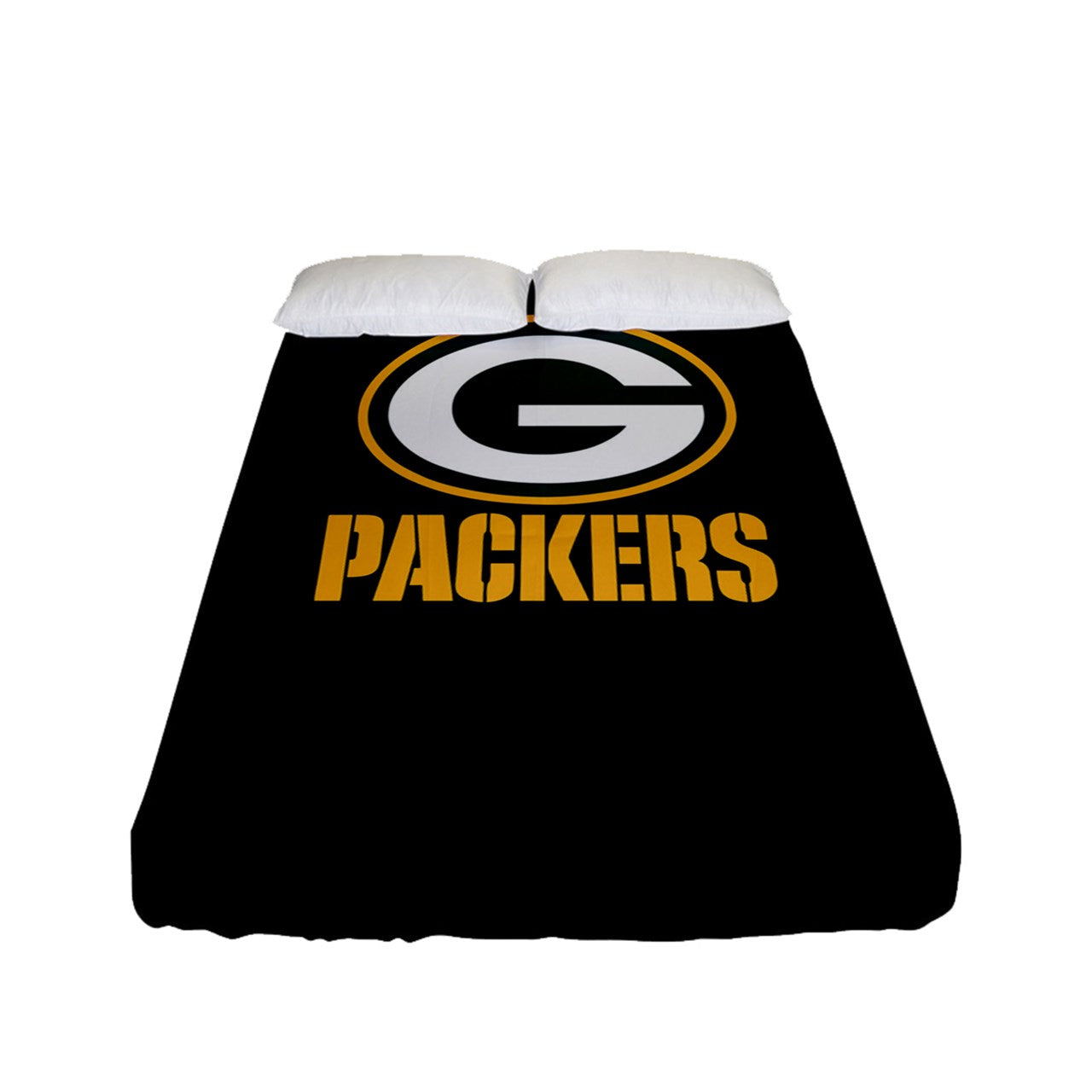 Packers Inspired Fitted Sheet (Full/ Double Size)